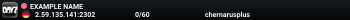 EXAMPLE NAME
