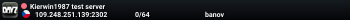 Kierwin1987 test server