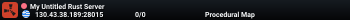 My Untitled Rust Server