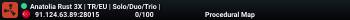 Anatolia Rust 3X | TR/EU | Solo/Duo/Trio |