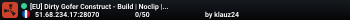 [EU] Dirty Gofer Construct - Build | Noclip | Creative