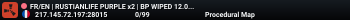 FR/EN | RUSTIANLIFE PURPLE x2 | JUST BP WIPED | QUAD | NO P2W