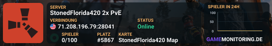StonedFlorida420 2x PvE