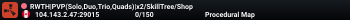RWTH|PVP(Solo,Duo,Trio,Quads)|x2/SkillTree/Shop