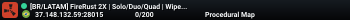 [BR/LATAM] FireRust | 2X | Solo/Duo/Quad | Wipe Semanal