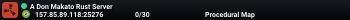 A Don Makato Rust Server