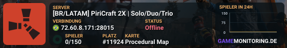 [BR/LATAM] PiriCraft 2X | Solo/Duo/Trio
