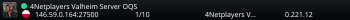 4Netplayers Valheim Server OQS