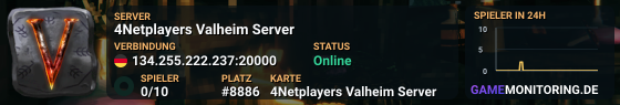 4Netplayers Valheim Server