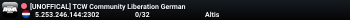[UNOFFICAL] TCW Community Liberation German