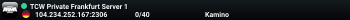 TCW Private Frankfurt Server 1