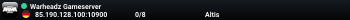 Warheadz Gameserver