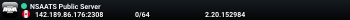 NSAATS Public Server