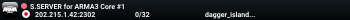 S.SERVER for ARMA3 Core #1