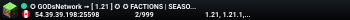 ✪ GODsNetwork ➟ [ 1.21 ] ✪ ✪ FACTIONS | SEASON 2 ➟ EP.1 ✪