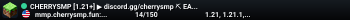 CHERRYSMP [1.21+] ▶ discord.gg/cherrysmp ⛏ EARTH ▶ JOIN TODAY ★