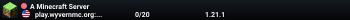 A Minecraft Server