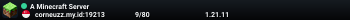 A Minecraft Server