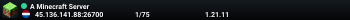 A Minecraft Server