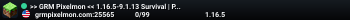 >> GRM Pixelmon << 1.16.5-9.1.13 Survival | Pokemon Regions | Events