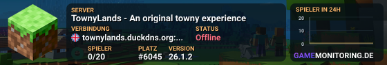 TownyLands - An original towny experience