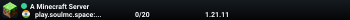 A Minecraft Server