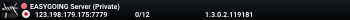 EASYGOING Server (Private)