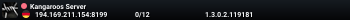 Kangaroos Server