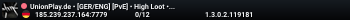 UnionPlay.de • [GER/ENG] [PvE] • High Loot • No Mechs/NPCs, ...