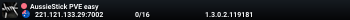 AussieStick PVE easy