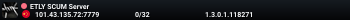 ETLY SCUM Server