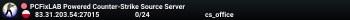 PCFixLAB Powered Counter-Strike Source Server