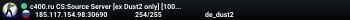 c400.ru CS:Source Server [ex Dust2 only] [100TICK] [HLstatsX]