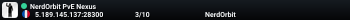 NerdOrbit PvE Nexus