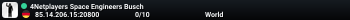 4Netplayers Space Engineers Busch