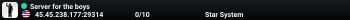Server for the boys