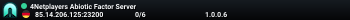 4Netplayers Abiotic Factor Server
