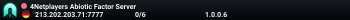 4Netplayers Abiotic Factor Server