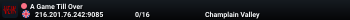 A Game Till Over