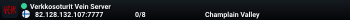 Verkkosoturit Vein Server