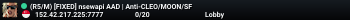 (R5/M) [FIXED] nsewapi AAD | Anti-CLEO/MOON/SF
