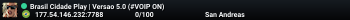 Brasil Cidade Play | Versao 5.0 (#VOIP ON)