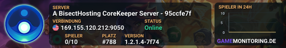 A BisectHosting CoreKeeper Server - 95ccfe7f