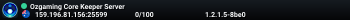Ozgaming Core Keeper Server
