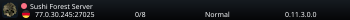 Sushi Forest Server