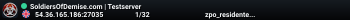 SoldiersOfDemise.com | Testserver