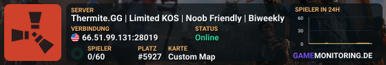 Thermite.GG | Limited KOS | Noob Friendly | Biweekly