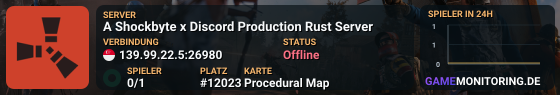 A Shockbyte x Discord Production Rust Server