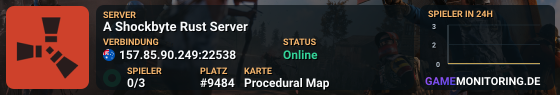 A Shockbyte Rust Server