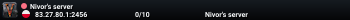 Nivor's server